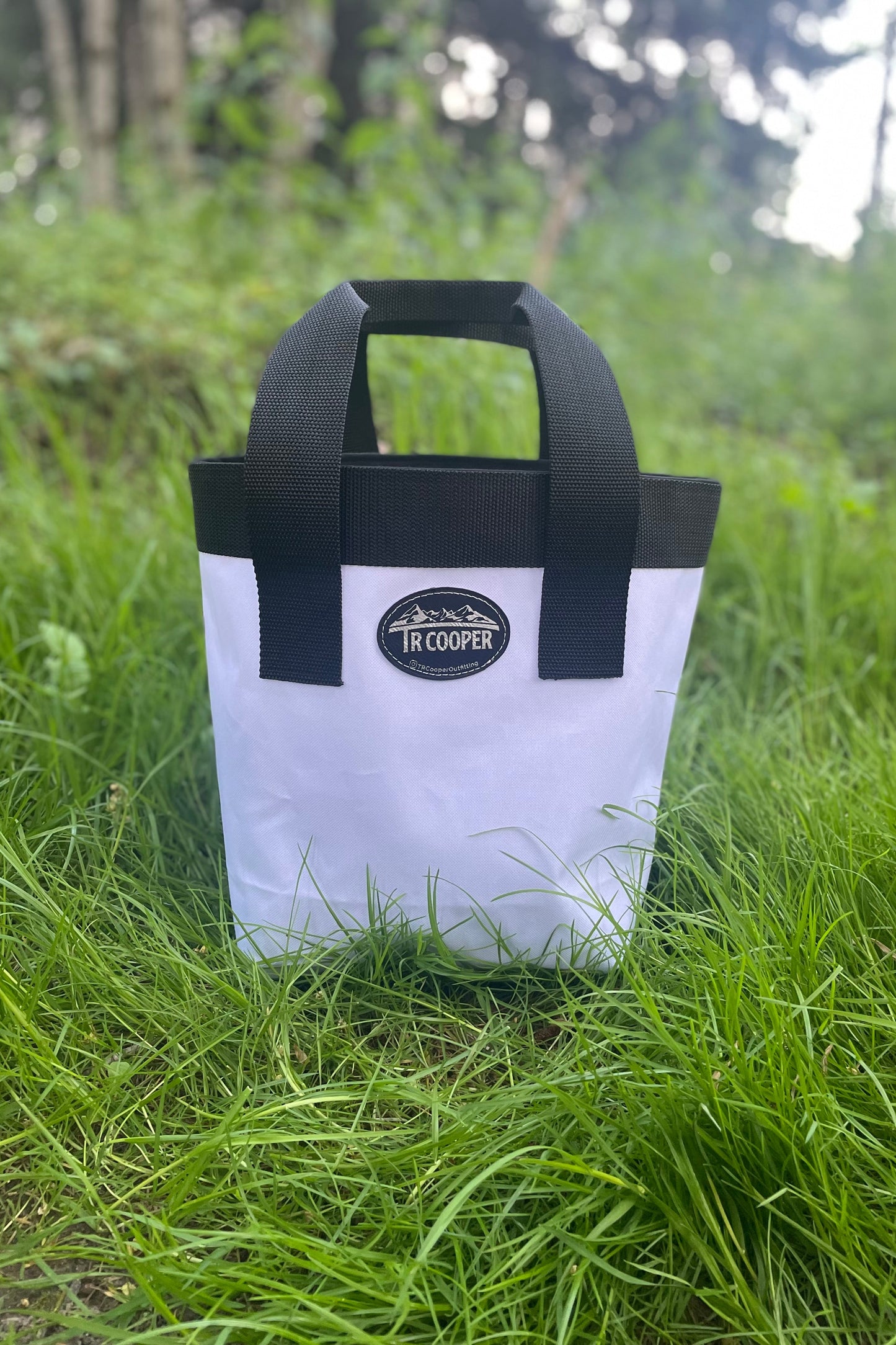 Small White Canvas Tote